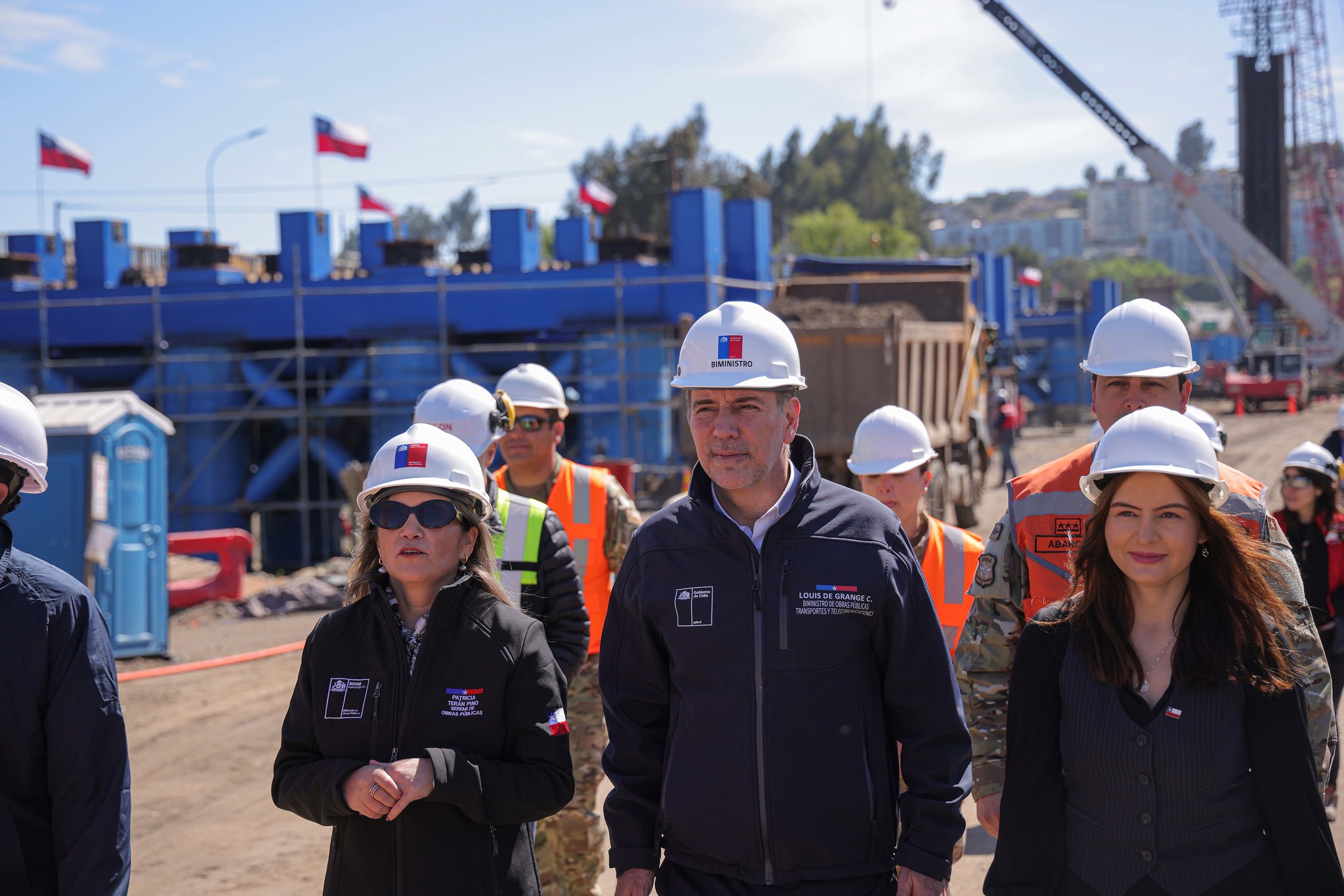 Un 80% de avance tiene construcción de nueva conexión entre la Ruta de la Fruta, la Ruta 78 y el Puerto de San Antonio