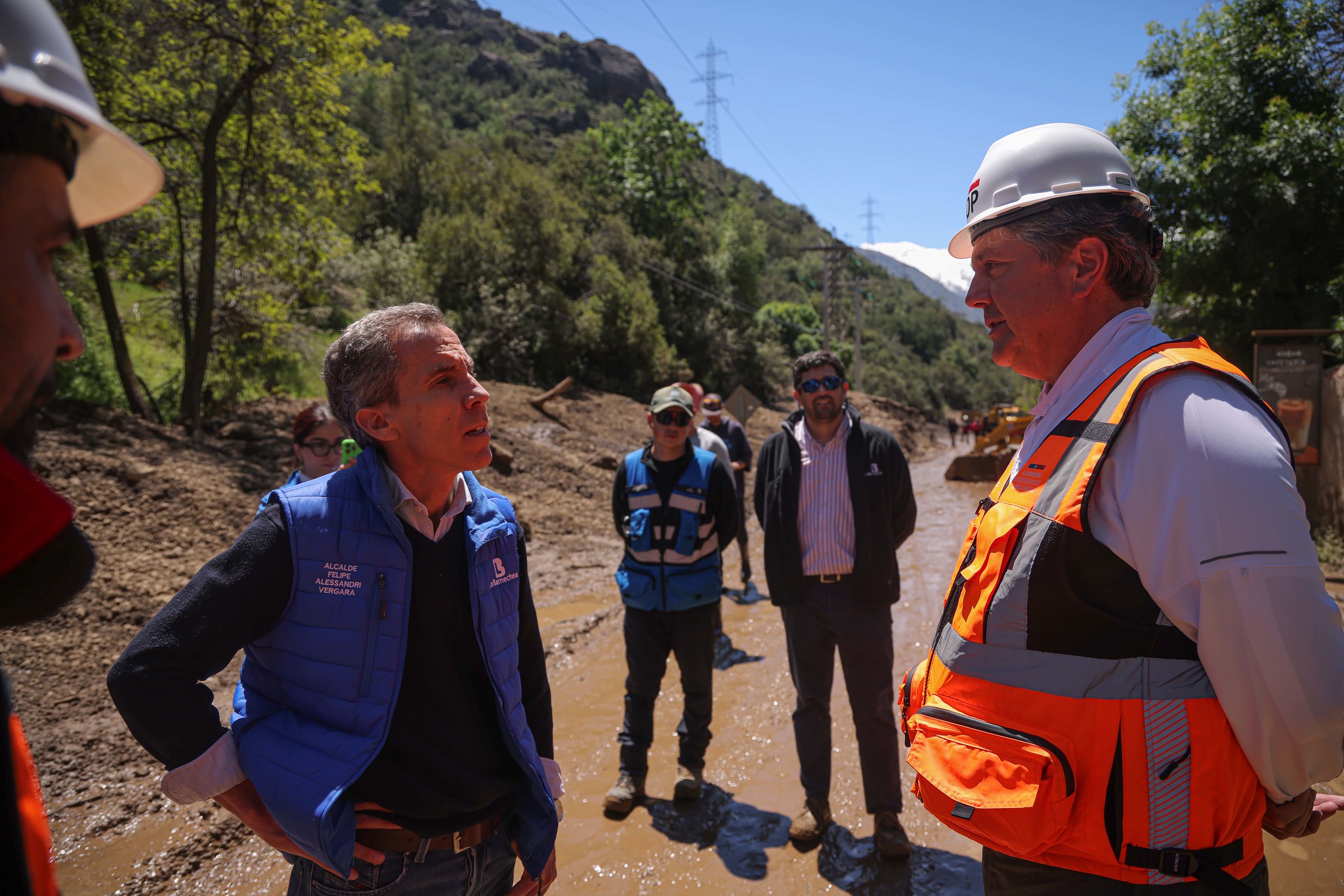 En menos de 12 horas, MOP recuperó la conectividad en la Ruta G-21 tras las intensas precipitaciones