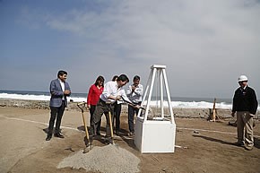 Gobierno inicia mejoramiento del borde costero de la Ex Isla El Alacrán en Arica