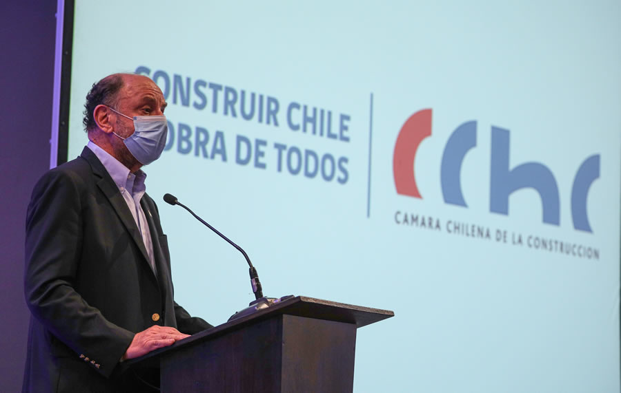 Ministro Moreno y Cámara Chilena de la Construcción lanzan inédito seguro para salvaguardar daños producidos por el conflicto en La Araucanía