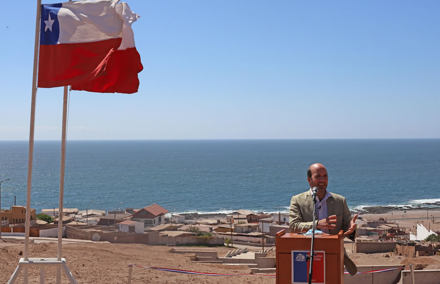 Subsecretario Leturia inauguró nuevas obras de control aluvional para proteger a la población en Antofagasta