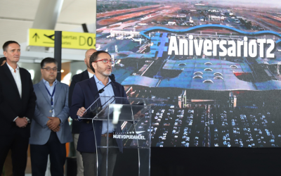 Ministro García  informa que se realizaron casi 6 millones de viajes durante las vacaciones en el Aeropuerto de Santiago y anuncia modernización de la infraestructura aeroportuaria regional