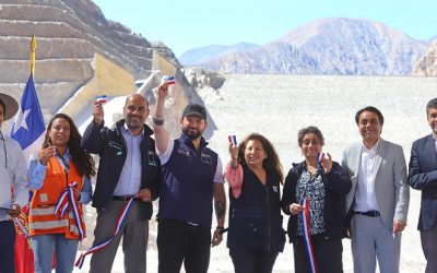 Gobierno inaugura embalse Chironta en Arica que mejorará la capacidad de riego de cerca de 2.900 hectáreas de cultivos
