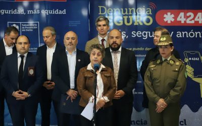 Ministra López lidera nueva reunión de la fuerza de tarea público-privada junto a Subsecretario de Prevención del Delito por nuevas medidas para frenar el robo violento de vehículos