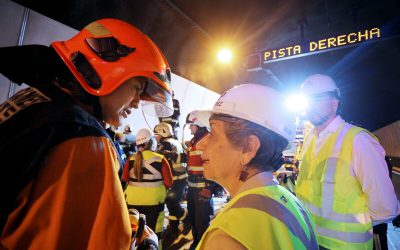 MOP y Túnel San Cristóbal realizan simulacro que puso a prueba a equipos de emergencia