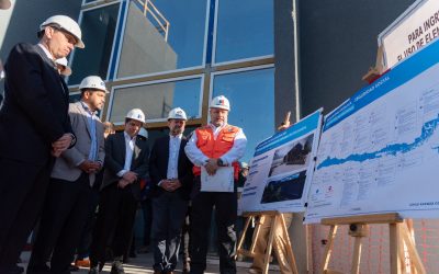 Subsecretarios del Interior y Obras Públicas inspeccionaron el reinicio de los trabajos de futuro edificio de la PDI en San Ramón